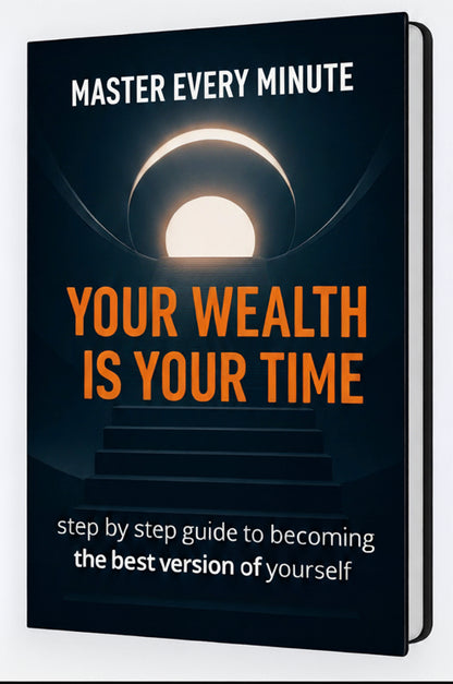 YOUR WEALTH IS YOUR TIME .